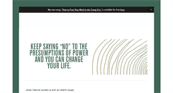 Desktop Screenshot of johntwelvehawks.com