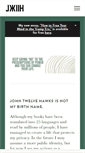 Mobile Screenshot of johntwelvehawks.com