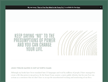 Tablet Screenshot of johntwelvehawks.com